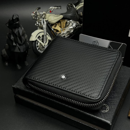 کیف پول جیبی مردانه چرم طبیعی مونت بلان / MONTBLANC WALLET FOR MEN